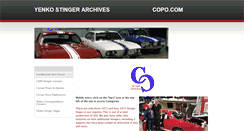 Desktop Screenshot of copo.com
