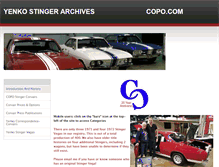 Tablet Screenshot of copo.com